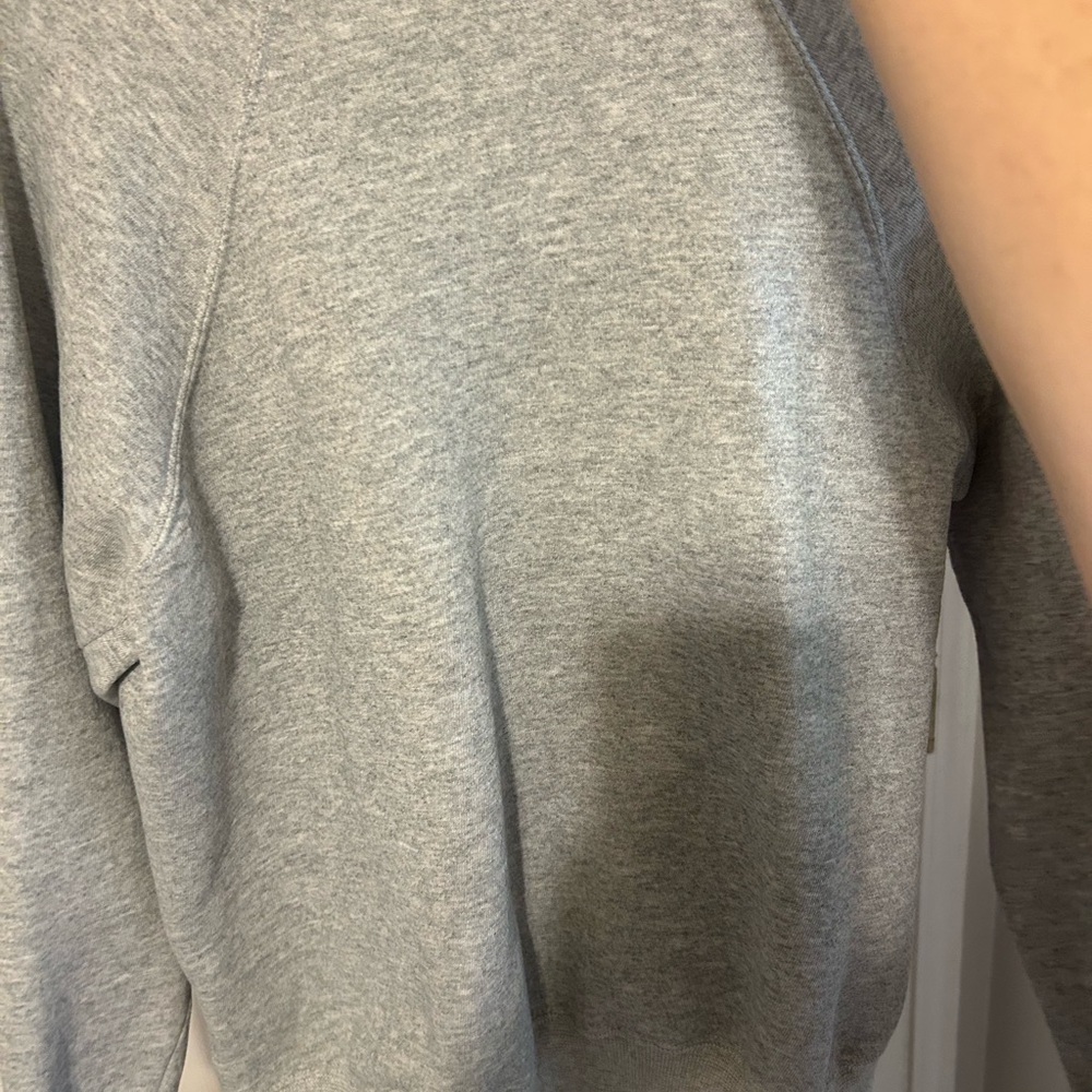 Gray Patchwork Sweatshirt - image 2